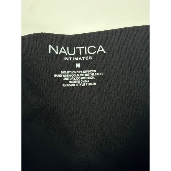 Nautica Intimates Womens M Black High Waist Shapewear Shorts Seamless - Picture 3 of 4